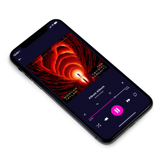 3D view of Premade EDM, House & Dub Album Cover - Flame Pea #23920 | AlbumArtZone*