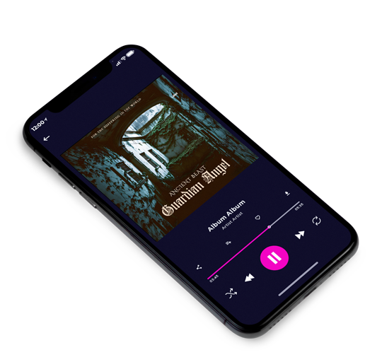 3D view of Premade Electronica & Ambient Album Cover - Zeus #23940 | AlbumArtZone*