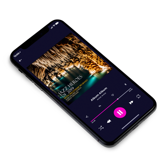3D view of Premade Contemporary Music Album Cover - Twine #23993 | AlbumArtZone*