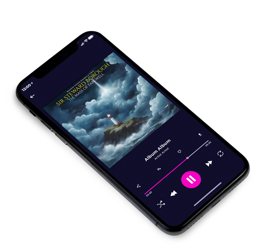 3D view of Premade Electronica & Ambient Album Cover - Limed Spruce #23994 | AlbumArtZone*