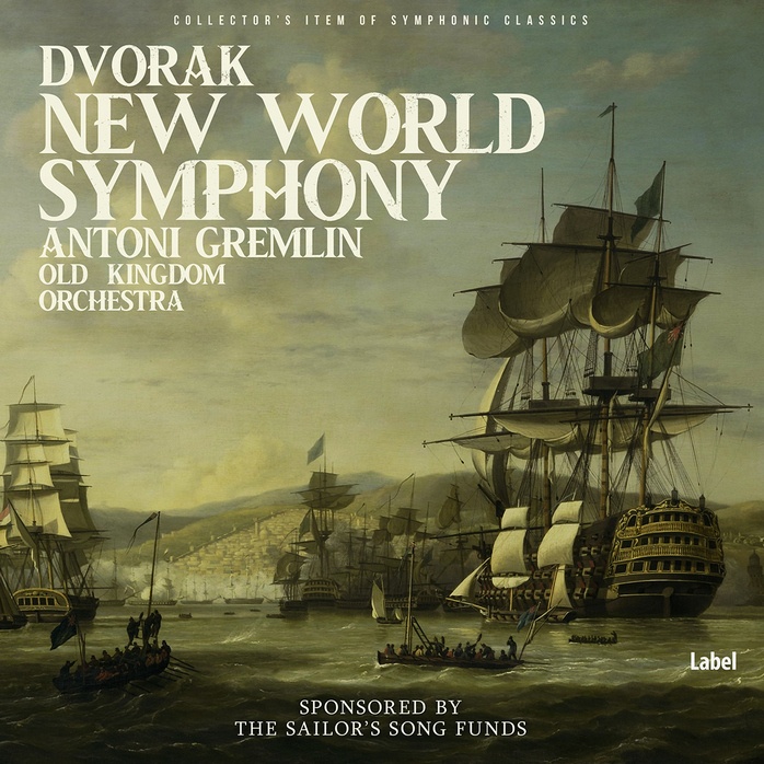 2D view of Premade Classical & Romantic Music Album Cover - Go Ben #344 | AlbumArtZone*