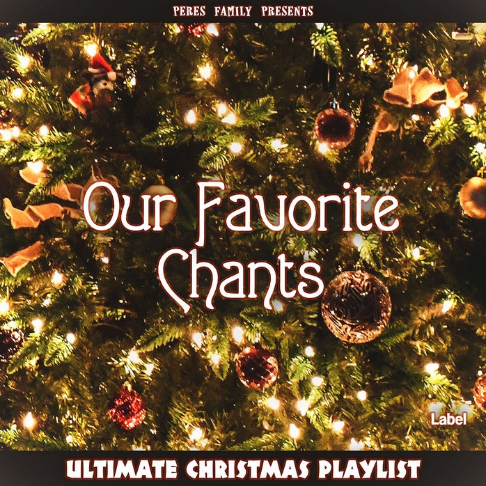 2D view of Premade Christmas Music Album Cover - Black Marlin #605 | AlbumArtZone*