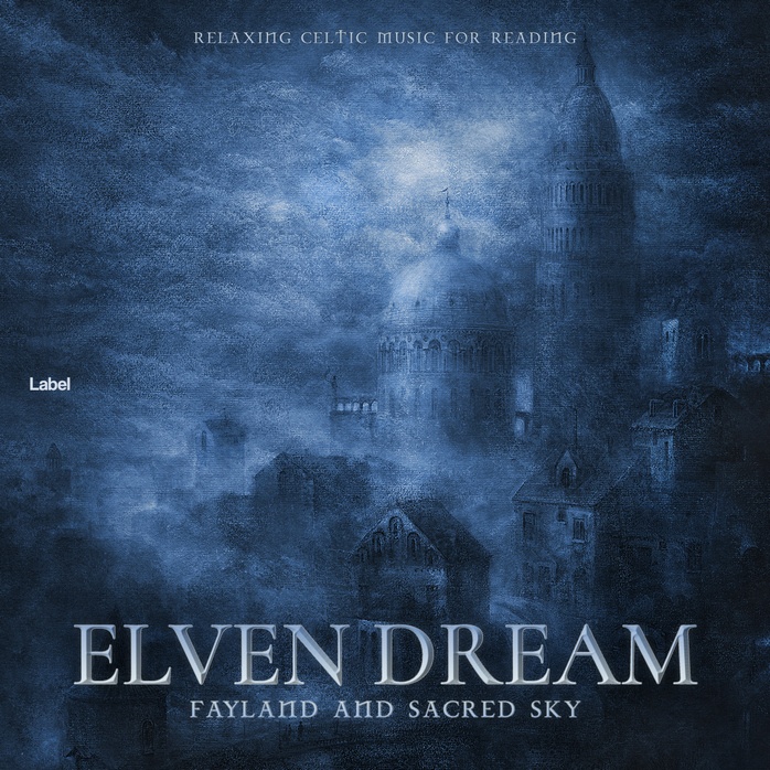 2D view of Premade Indie & Folk Music Album Cover - Cloud Burst #690 | AlbumArtZone*
