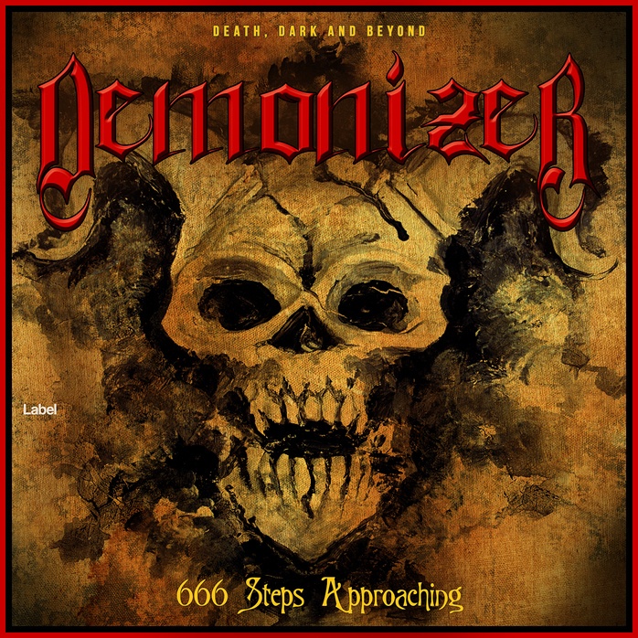 2D view of Premade Heavy Metal & Gothic Metal Album Cover - Brown Tumbleweed #972 | AlbumArtZone*