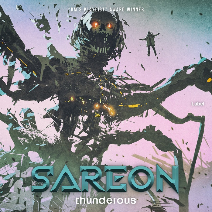 2D view of Premade Heavy Metal & Gothic Metal Album Cover - Nandor #1113 | AlbumArtZone*