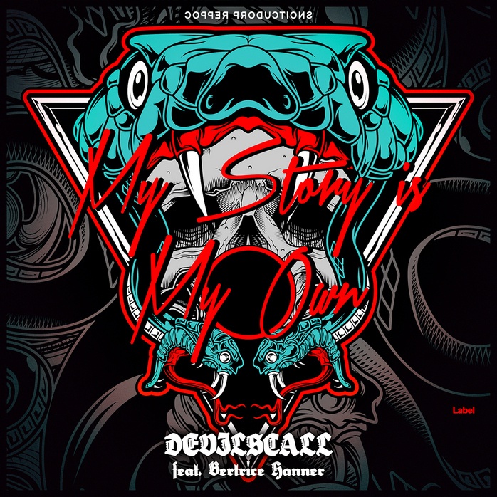 2D view of Premade Heavy Metal & Gothic Metal Album Cover - Mandy #1599 | AlbumArtZone*