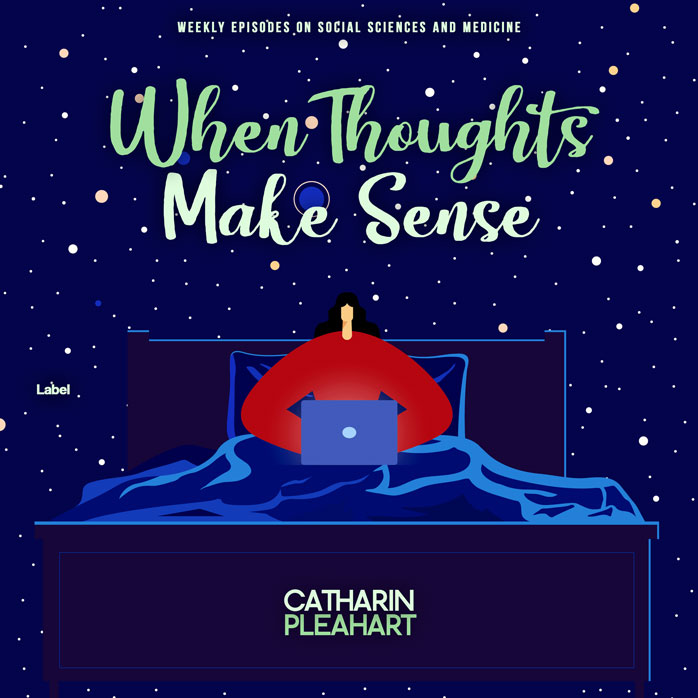 2D view of Premade Podcast Book Cover - Deep Cove #2078 | AlbumArtZone*