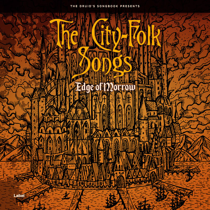2D view of Premade Indie & Folk Music Album Cover - Graphite #2268 | AlbumArtZone*