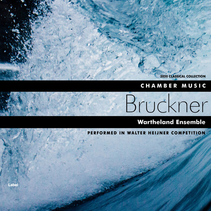 2D view of Premade Contemporary Music Album Cover - Rock Blue #2374 | AlbumArtZone*