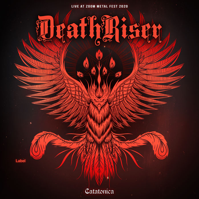 2D view of Premade Heavy Metal & Gothic Metal Album Cover - Cinnabar #2546 | AlbumArtZone*