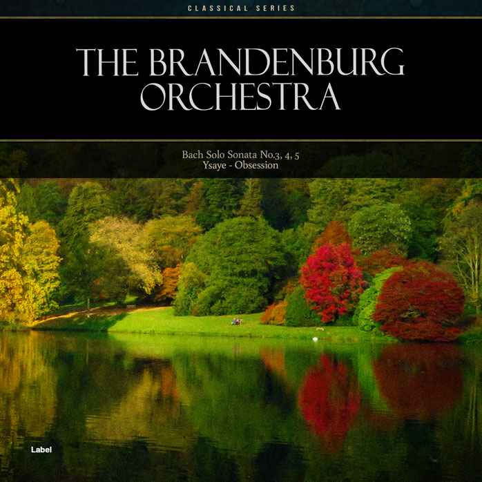 2D view of Premade Classical & Romantic Music Album Cover - Green Waterloo #2579 | AlbumArtZone*