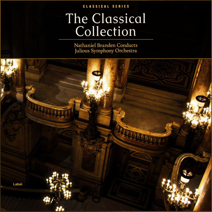 2D view of Premade Classical & Romantic Music Album Cover - Crowshead #2601 | AlbumArtZone*