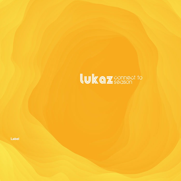2D view of Premade Pop Album Cover - Lightning Yellow #2943 | AlbumArtZone*