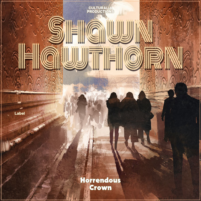 2D view of Premade Rock,Punk & Alternative Album Cover - Shingle Fawn #3181 | AlbumArtZone*