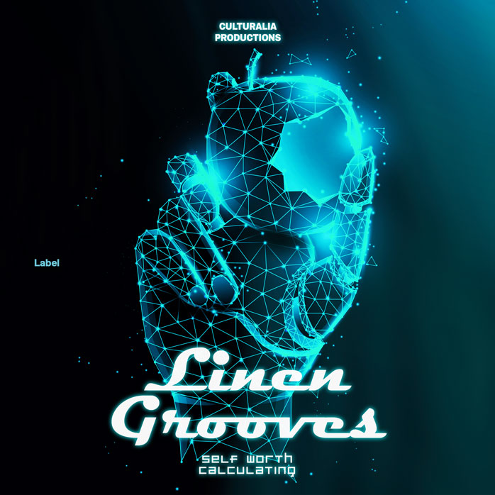 2D view of Premade Funk & Fusion Album Cover - Black Pearl #3204 | AlbumArtZone*