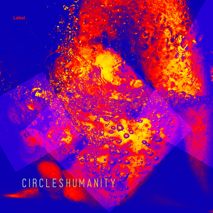 2D view of Premade Pop Album Cover - Dark Blue #3477 | AlbumArtZone*