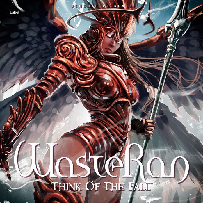 2D view of Premade Heavy Metal & Gothic Metal Album Cover - Thunder #3979 | AlbumArtZone*