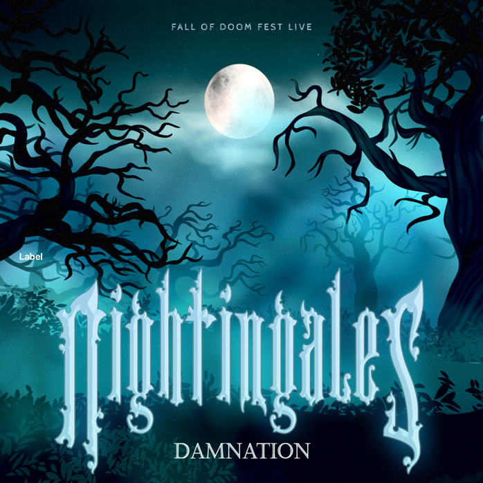 2D view of Premade Heavy Metal & Gothic Metal Album Cover - Tiber #4608 | AlbumArtZone*