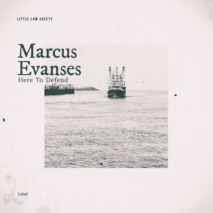 2D view of Premade Indie & Folk Music Album Cover - Ebb #4673 | AlbumArtZone*