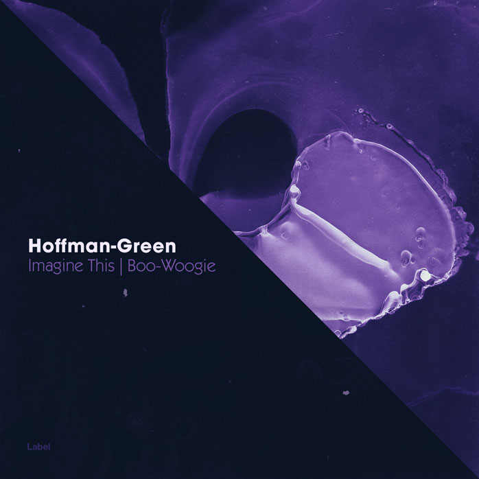 2D view of Premade Electronica & Ambient Album Cover - Ebony #4721 | AlbumArtZone*