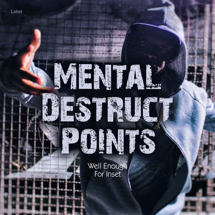 2D view of Premade Hip-hop, Rap & Trap Album Cover - Gray Suit #4735 | AlbumArtZone*