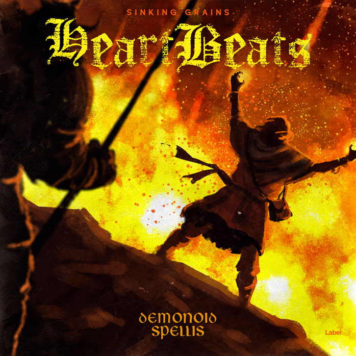 2D view of Premade Heavy Metal & Gothic Metal Book Cover - Rebel #4913 | AlbumArtZone*