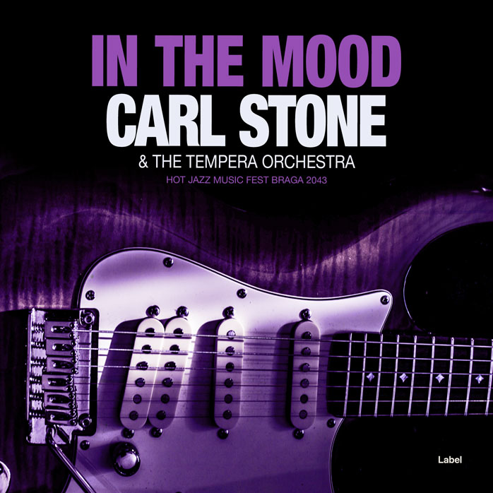 2D view of Premade Traditional Jazz & Blues Album Cover - Light Wisteria #5069 | AlbumArtZone*