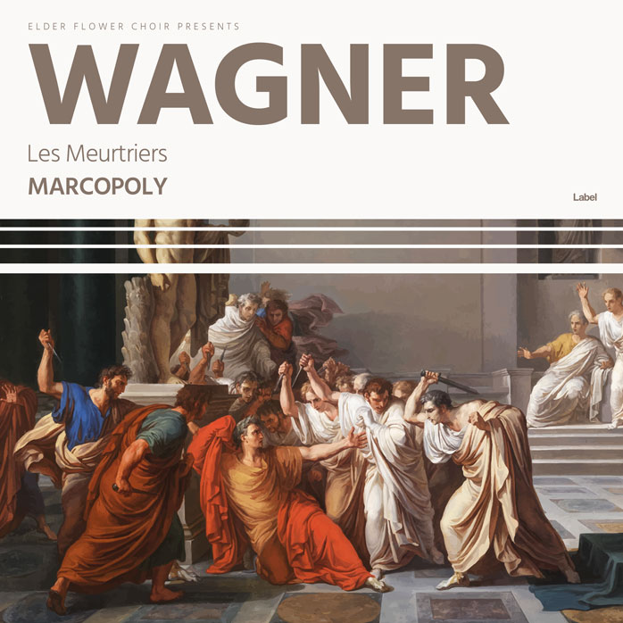 2D view of Premade Classical & Romantic Music Album Cover - Kabul #5425 | AlbumArtZone*