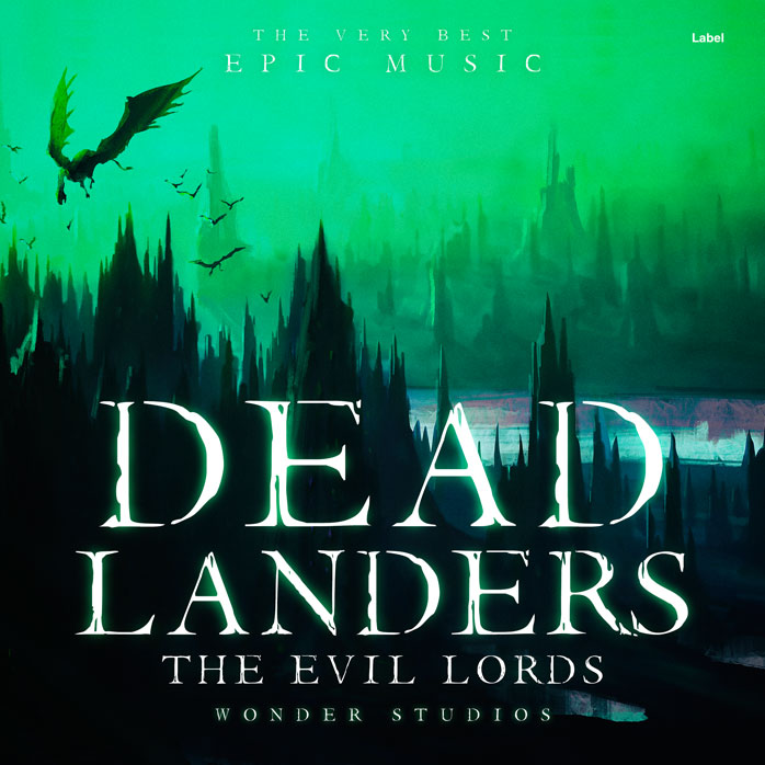 2D view of Premade Heavy Metal & Gothic Metal Album Cover - Caribbean Green #5899 | AlbumArtZone*