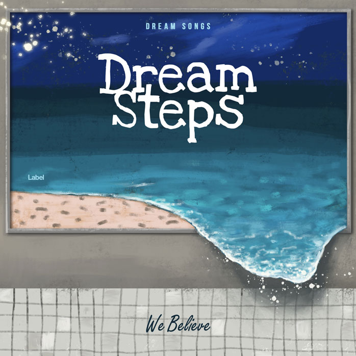 2D view of Premade Pop Album Cover - Blue Bayoux #5983 | AlbumArtZone*