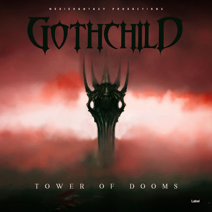 2D view of Premade Heavy Metal & Gothic Metal Book Cover - Bistre #6381 | AlbumArtZone*