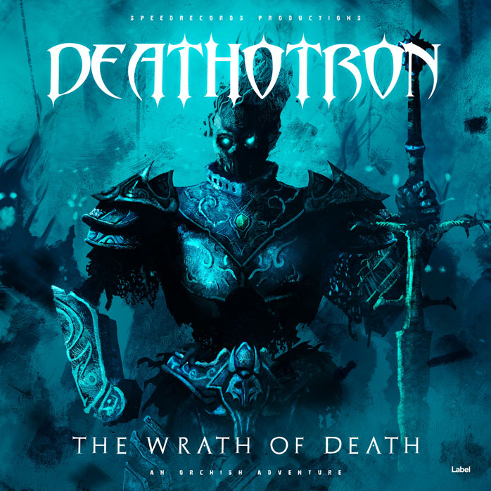 2D view of Premade Heavy Metal & Gothic Metal Album Cover - Blue Whale #6387 | AlbumArtZone*