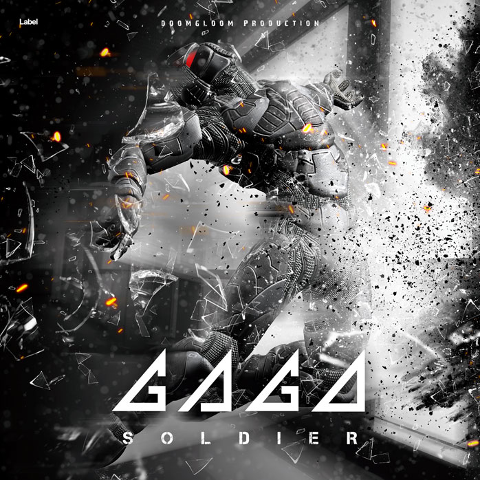 2D view of Premade EDM, House & Dub Album Cover - Mine Shaft #6399 | AlbumArtZone*