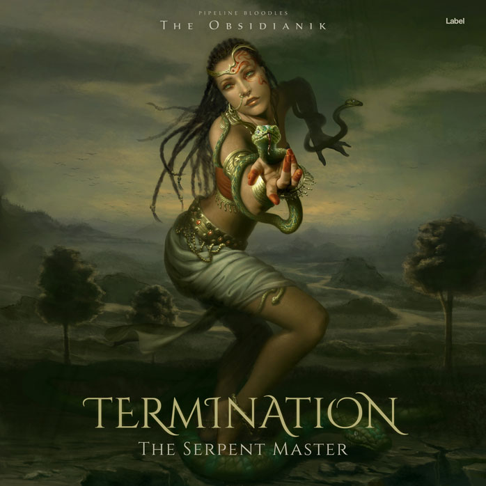 2D view of Premade Heavy Metal & Gothic Metal Album Cover - Rangitoto #6460 | AlbumArtZone*