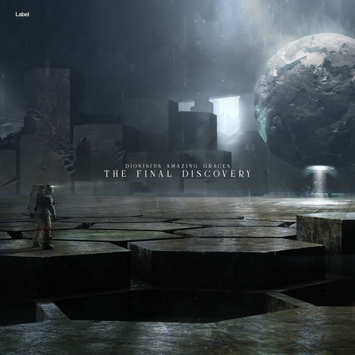 2D view of Premade Electronica & Ambient Album Cover - Outer Space #6485 | AlbumArtZone*