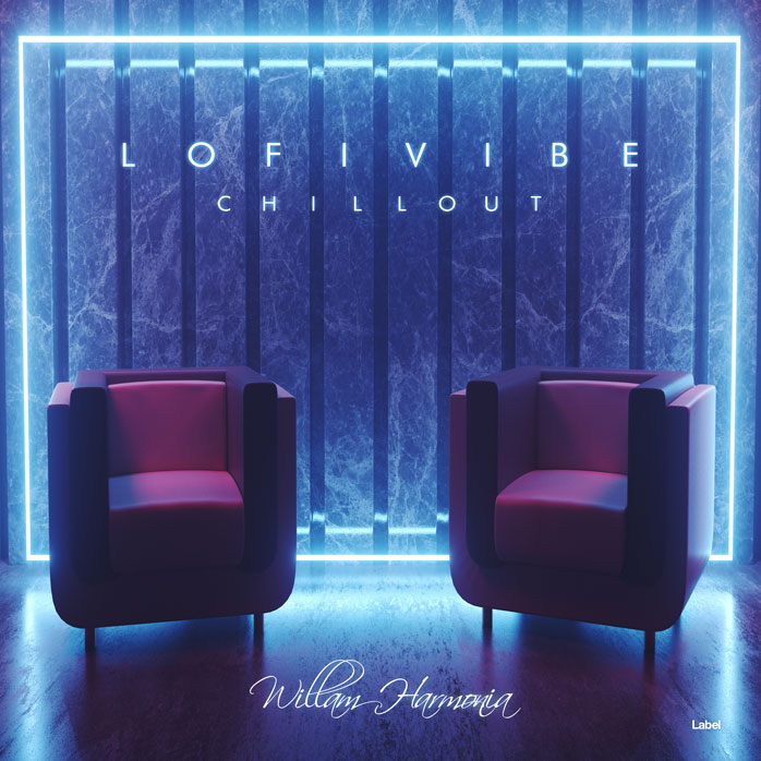 2D view of Premade Dance & House Album Cover - Chambray #6554 | AlbumArtZone*