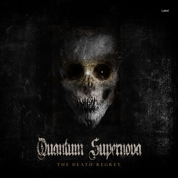 2D view of Premade Heavy Metal & Gothic Metal Album Cover - Cod Gray #6695 | AlbumArtZone*