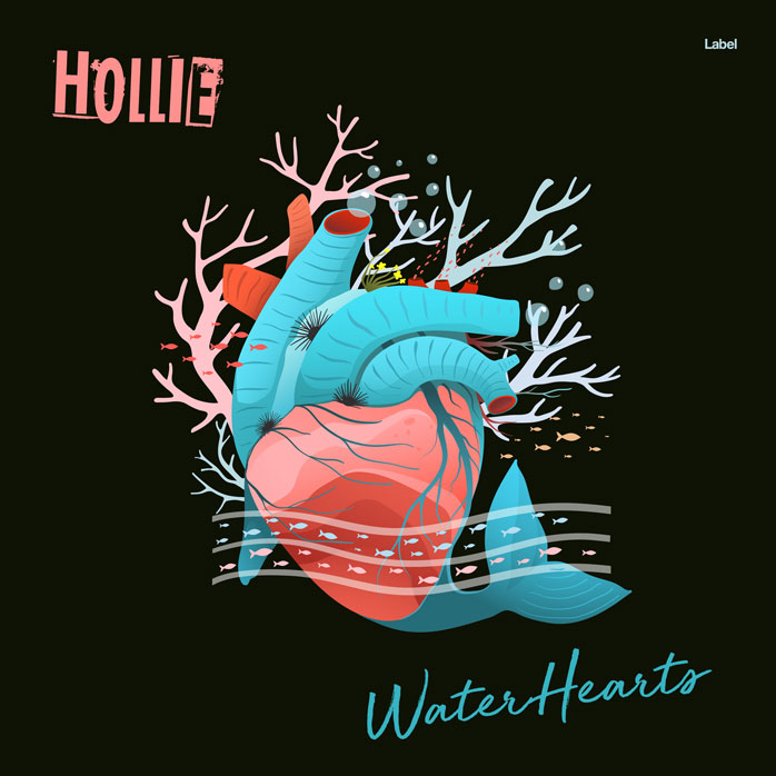2D view of Premade Pop Album Cover - Green Waterloo #6739 | AlbumArtZone*