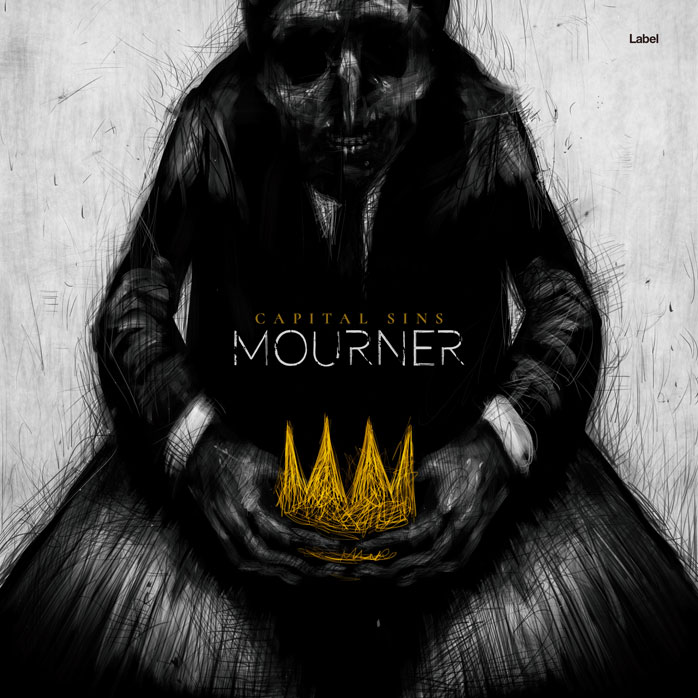 2D view of Premade Heavy Metal & Gothic Metal Album Cover - Cod Gray #6882 | AlbumArtZone*