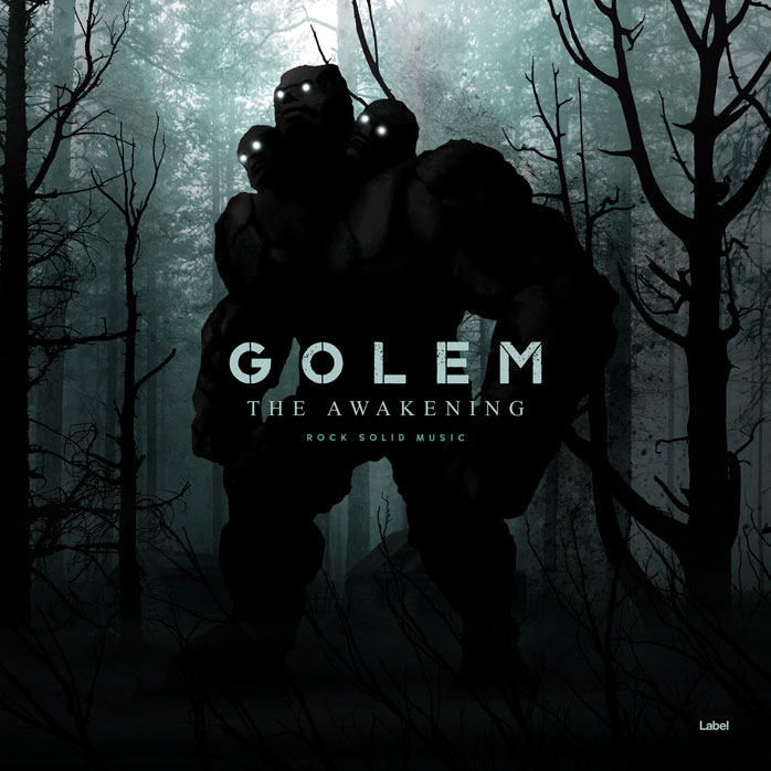 2D view of Premade Heavy Metal & Gothic Metal Album Cover - Woodsmoke #6905 | AlbumArtZone*