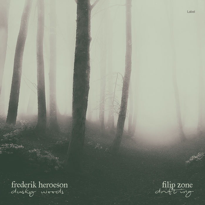 2D view of Premade Indie & Folk Music Album Cover - Lunar Green #7002 | AlbumArtZone*