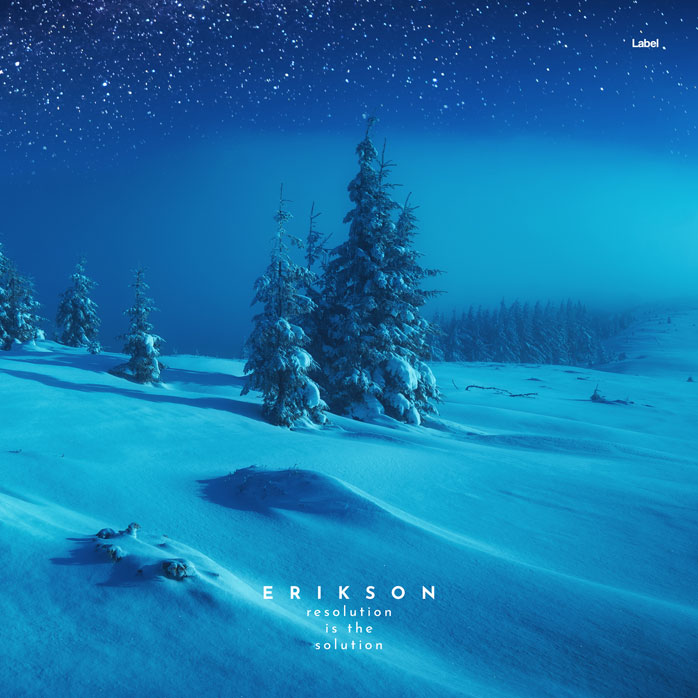 2D view of Premade Contemporary Music Album Cover - Denim #7050 | AlbumArtZone*