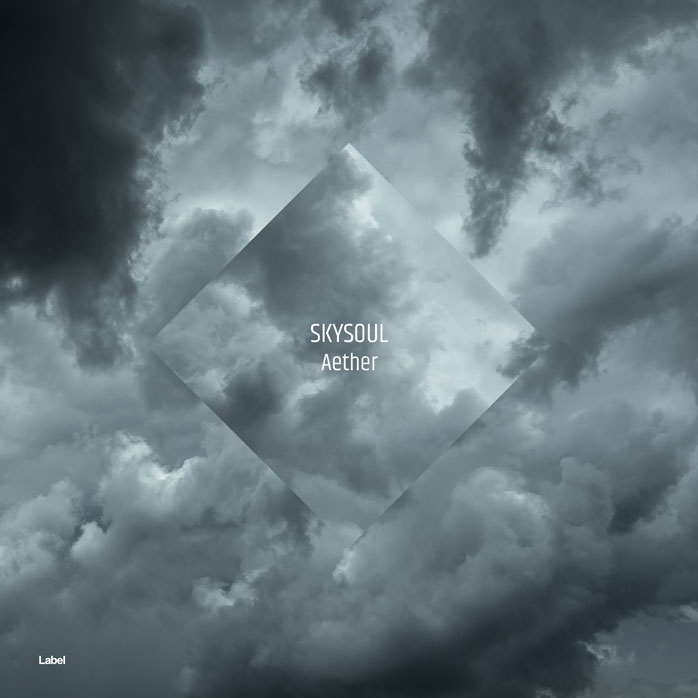 2D view of Premade Contemporary Music Album Cover - Pale Sky #7091 | AlbumArtZone*