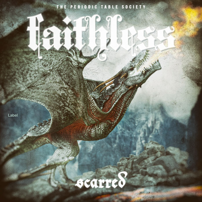 2D view of Premade Heavy Metal & Gothic Metal Album Cover - Fuscous Gray #7420 | AlbumArtZone*