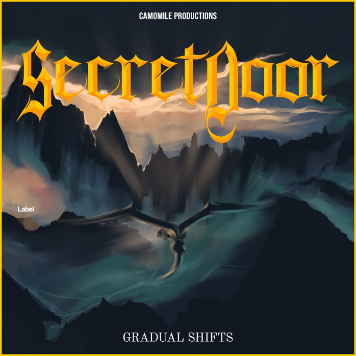 2D view of Premade Heavy Metal & Gothic Metal Album Cover - Ebony Clay #7523 | AlbumArtZone*