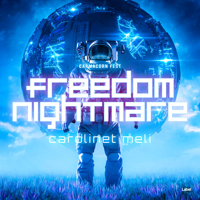 2D view of Premade Electronica & Ambient Album Cover - Denim #7742 | AlbumArtZone*
