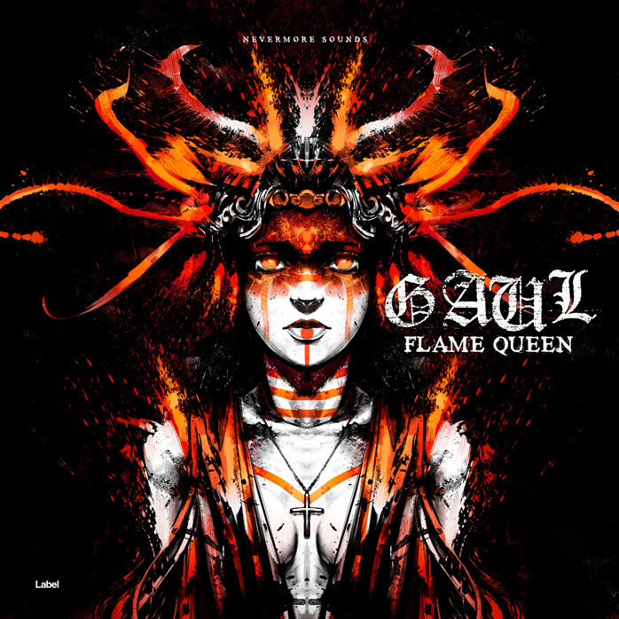 2D view of Premade Heavy Metal & Gothic Metal Album Cover - Night Rider #7762 | AlbumArtZone*