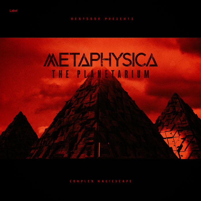 2D view of Premade Electronica & Ambient Album Cover - Milano Red #7866 | AlbumArtZone*