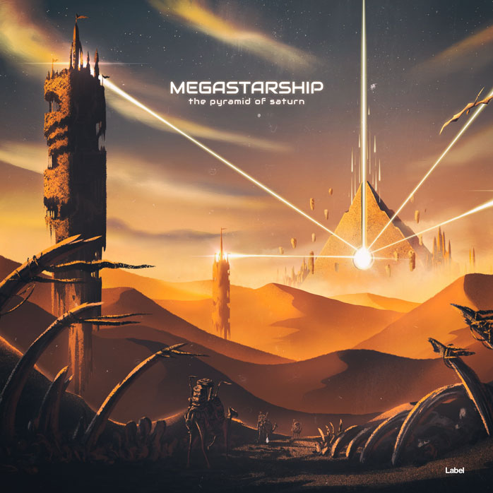 2D view of Premade Heavy Metal & Gothic Metal Album Cover - Tundora #8064 | AlbumArtZone*