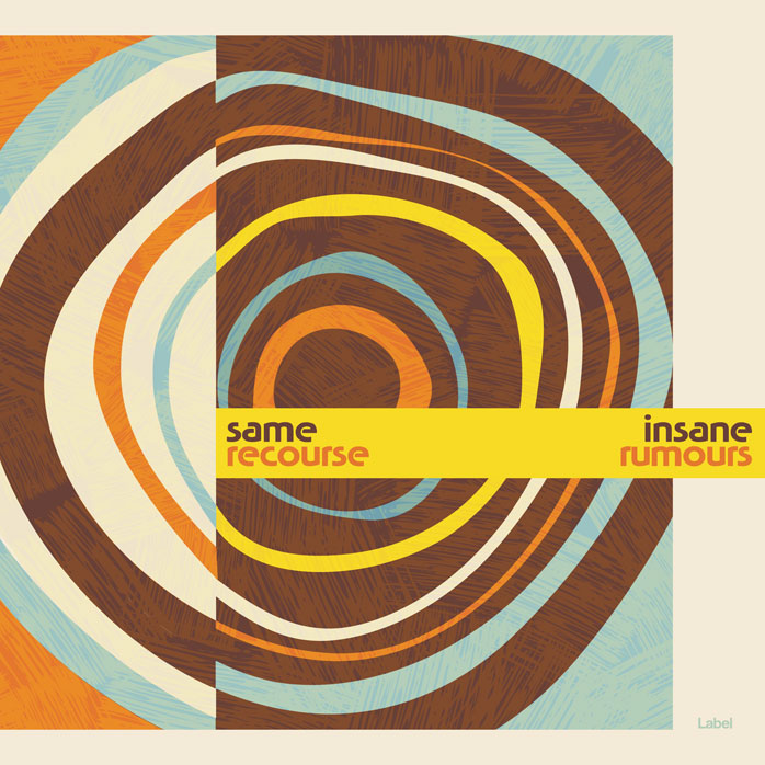 2D view of Premade Dance & House Album Cover - Old Copper #8173 | AlbumArtZone*